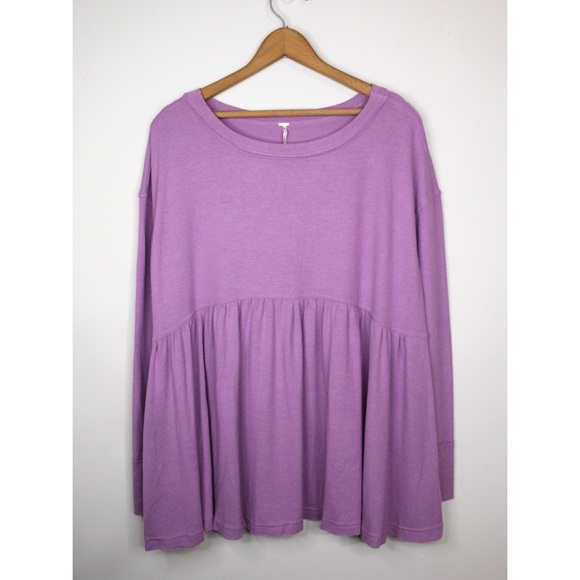 Free People Forever Your Girl Babydoll Tee - Picture 5 of 12